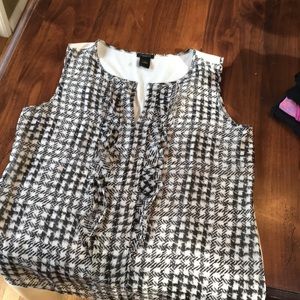 Ann Taylor sleeveless blouse